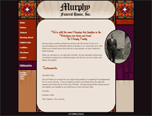 Tablet Screenshot of murphyfuneralhomect.com